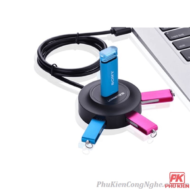 Bộ chia 4 cổng USB Ugreen 20277 / 20270 3 Bộ chia 4 cổng USB Ugreen 20277 / 20270 - Ảnh 3