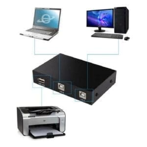 Bộ chia máy in 2 cổng MT-VIKI