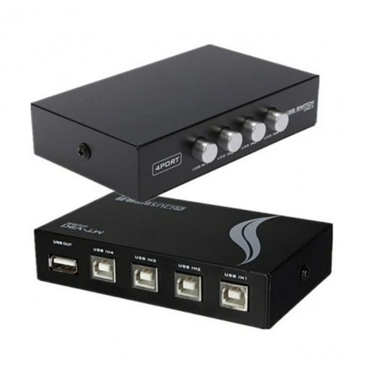 Bộ chia máy in 4 cổng MT-VIKI 2 Bộ chia máy in 4 cổng MT-VIKI - Ảnh 2