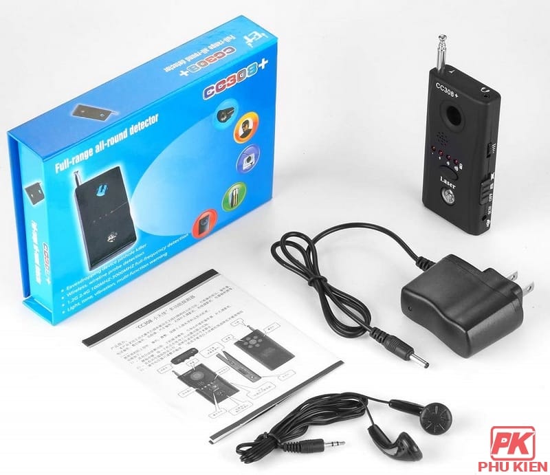 Máy phát hiện Camera và thiết bị nghe lén CC308+ Máy phát hiện Camera và thiết bị nghe lén CC308+