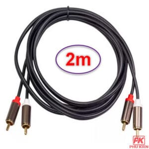 Cáp AV hoa sen 2 đầu RCA dài 2m