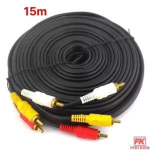 Cáp AV hoa sen RCA dài 15m