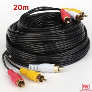 Cáp AV hoa sen RCA dài 20m