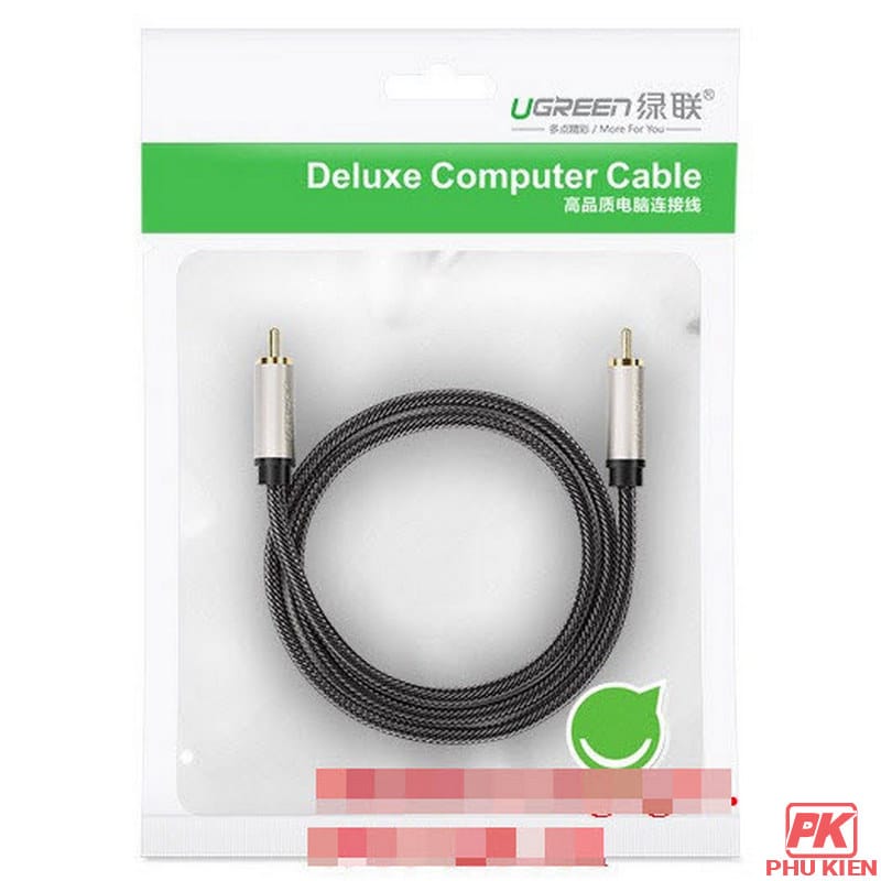 Cáp Audio Digital Coaxial 1m Ugreen 20736 5 Cáp Audio Digital Coaxial 1m Ugreen 20736