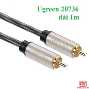 Cáp Audio Digital Coaxial 1m Ugreen 20736