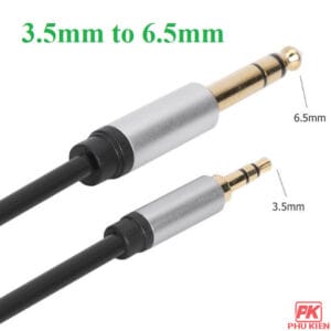 Cáp chuyển 3.5 sang 6.5mm dài 1,5m