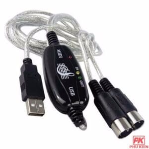 Cáp Midi to USB kết nối đàn Organ với Máy tính
