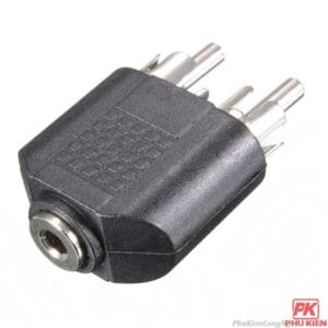 Đầu Audio 2 đầu RCA ra 3.5 âm