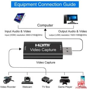 HDMI Video Capture USB 3.0 ghi chương trình vào Máy tính - Ảnh 3