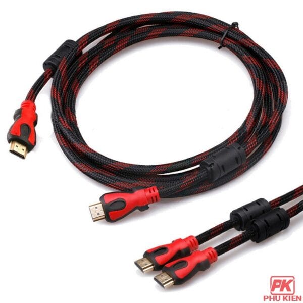 Cáp HDMI dài 3m bọc lưới chống nhiễu