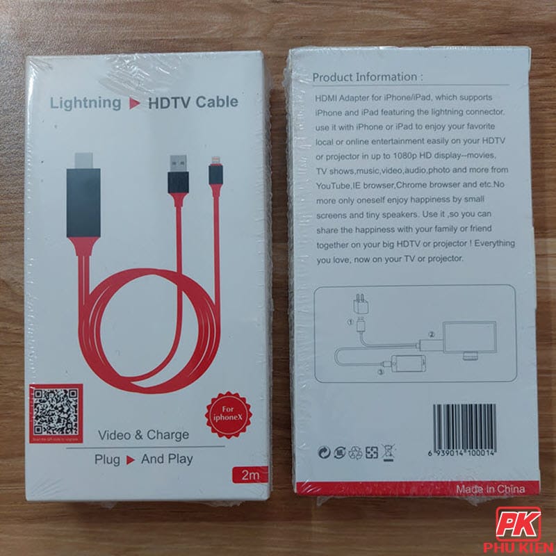 Cáp Lightning to HDMI kết nối iPhone iPad Cáp Lightning to HDMI kết nối iPhone iPad