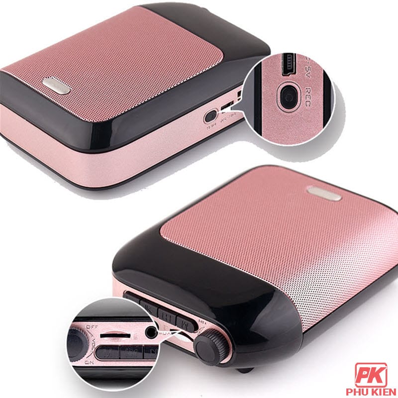 Máy trợ giảng Aporo T9 FM dùng Micro có dây 3 Máy trợ giảng Aporo T9 FM dùng Micro có dây - Ảnh 3