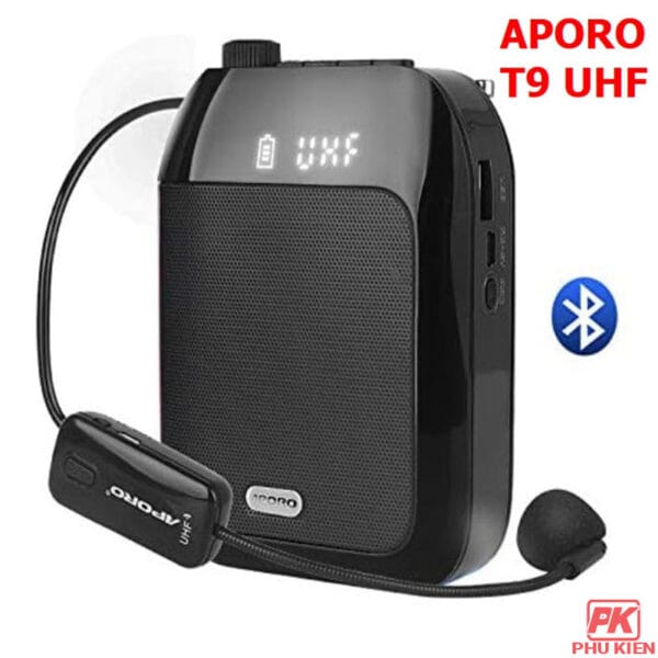 Máy Trợ giảng không dây Aporo T9+ UHF có Bluetooth