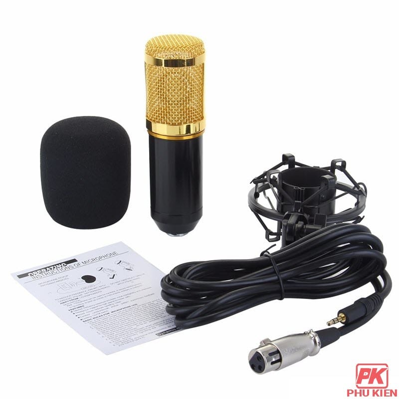 Micro thu âm BM-800 livestream chất lượng cao Micro thu âm BM-800 livestream chất lượng cao