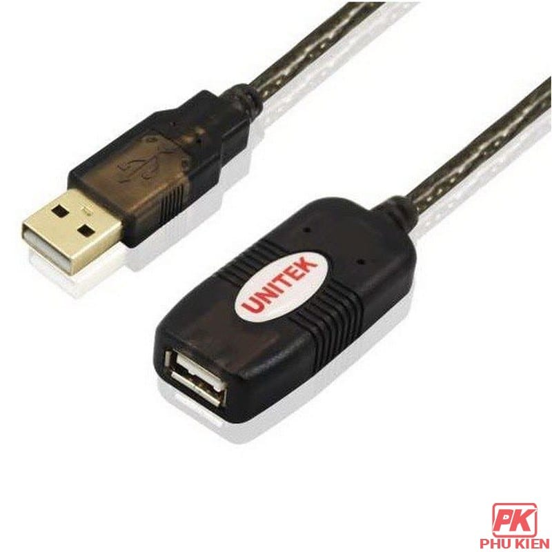 Cáp nối dài USB 15m Unitek Y-265 có IC khuếch đại tín hiệu 3 Cáp nối dài USB 15m Unitek Y-265 có IC khuếch đại tín hiệu - Ảnh 3