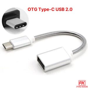 Cáp OTG Type-C USB 2.0 kết nối Điện thoại Máy tính