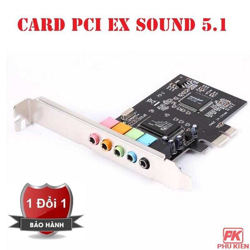 Card chuyển đổi PCI Express to Sound 5.1 cho PC