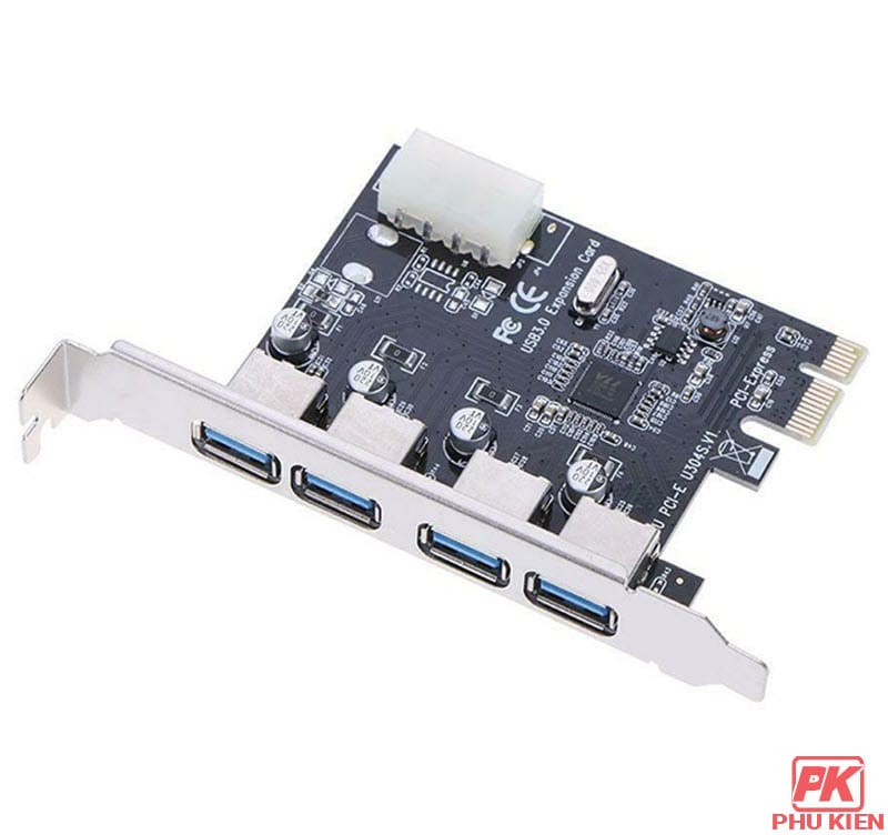 Card chuyển đổi PCI Express to USB 3.0 dùng cho PC 1 Card chuyển đổi PCI Express to USB 3.0 dùng cho PC