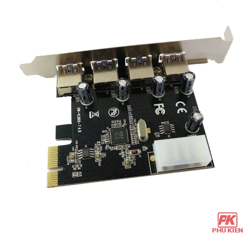 Card chuyển đổi PCI Express to USB 3.0 dùng cho PC 3 Card chuyển đổi PCI Express to USB 3.0 dùng cho PC - Ảnh 3