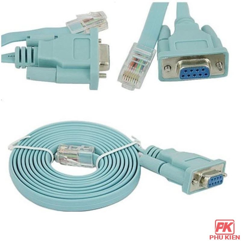 Cáp lập trình RS232 to RJ45 2 Cáp lập trình RS232 to RJ45 - Ảnh 2