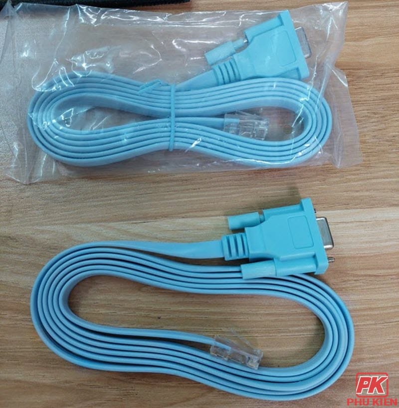 Cáp lập trình RS232 to RJ45 5 Cáp lập trình RS232 to RJ45