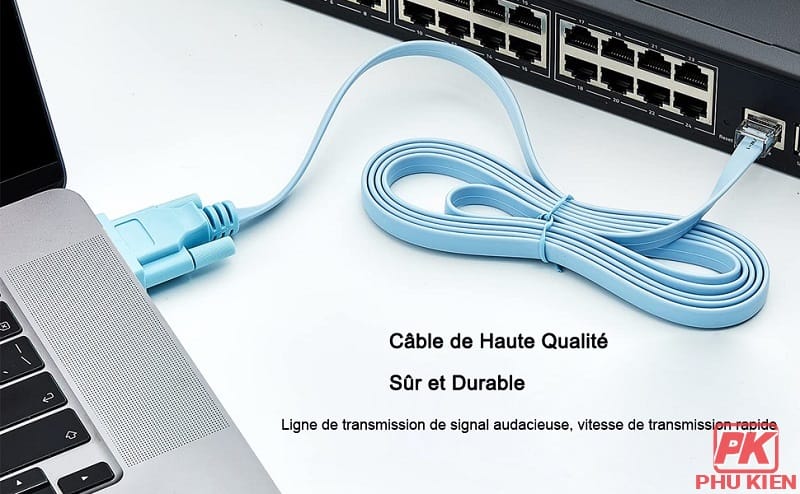 Cáp lập trình RS232 to RJ45 Cáp lập trình RS232 to RJ45