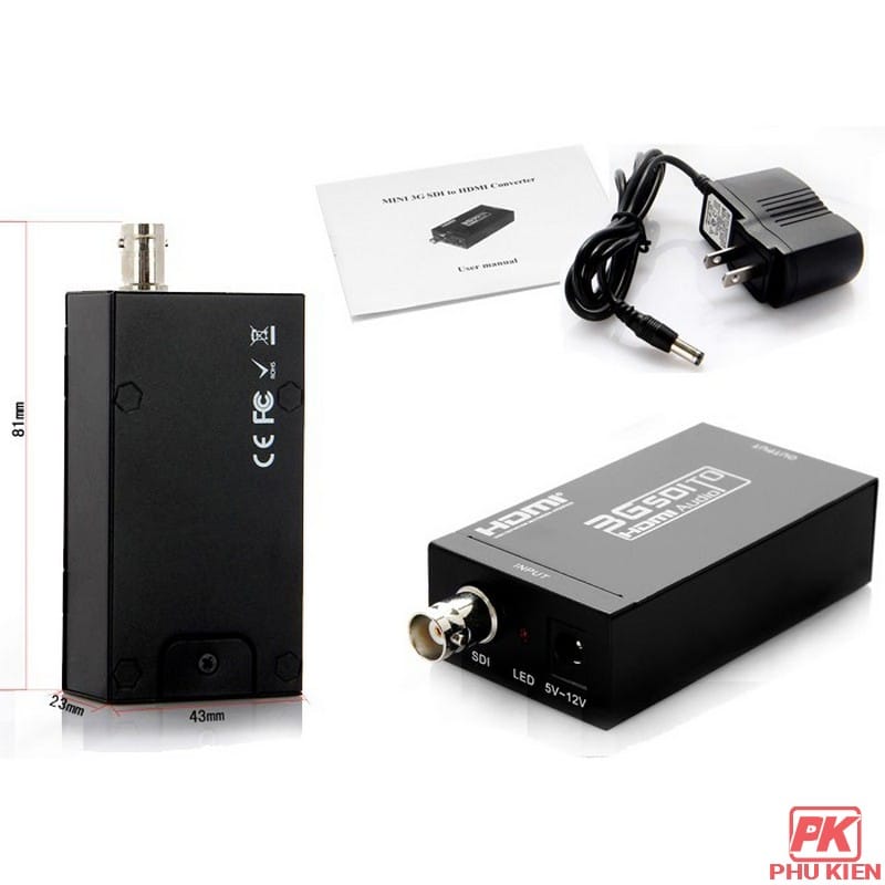 Bộ chuyển đổi SDI sang HDMI 2 Bộ chuyển đổi SDI sang HDMI - Ảnh 2