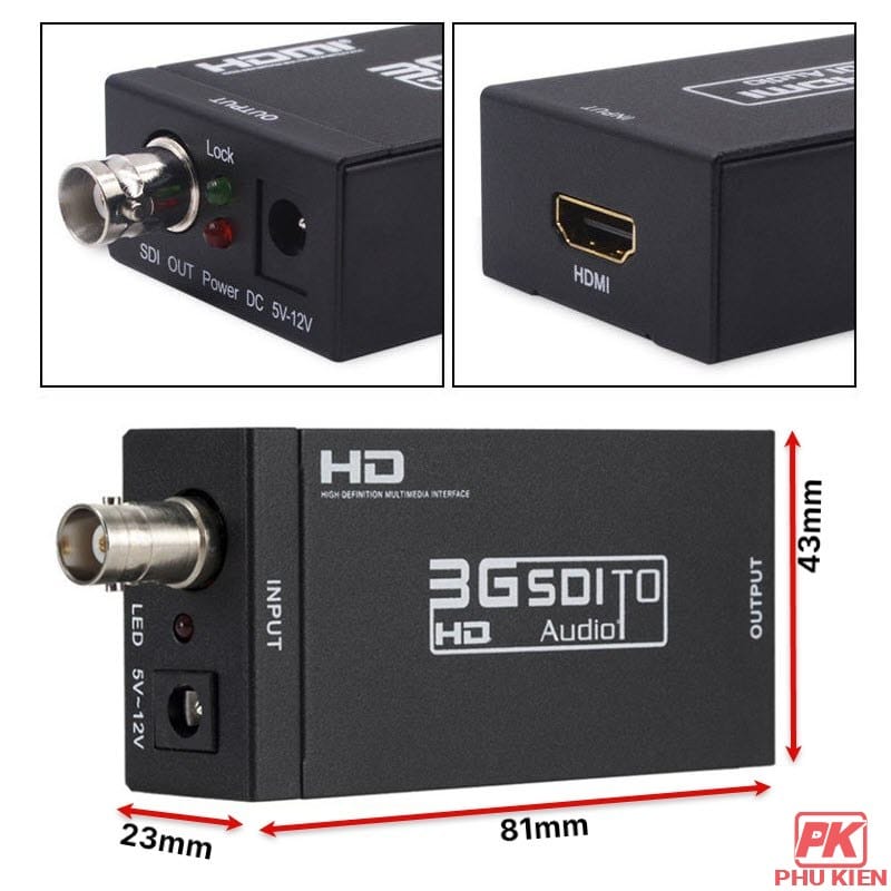 Bộ chuyển đổi SDI sang HDMI 1 Bộ chuyển đổi SDI sang HDMI