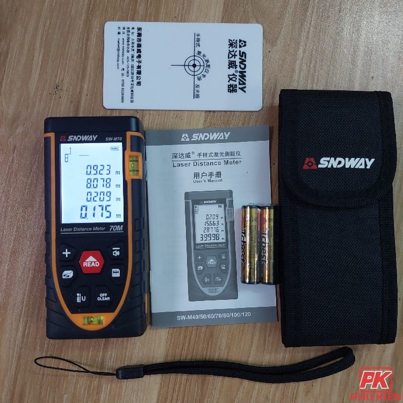 Thước đo khoảng cách 70m Sndway SW-M70 Thước đo khoảng cách 70m Sndway SW-M70