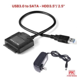 Cáp chuyển USB 3.0 sang SATA đọc ổ cứng 3.5 và 2.5 inch