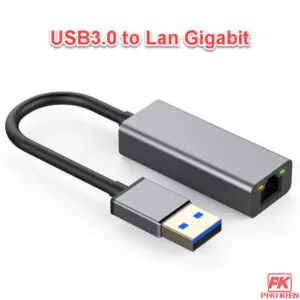 Trang Chủ 76 Cáp USB 3.0 to Lan Gigabit kết nối internet tốc độ cao