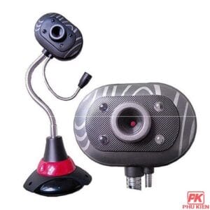 Webcam chân cao có mic và đèn Led - Ảnh 3