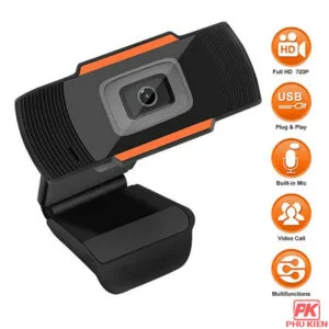 Trang Chủ 68 Webcam kẹp màn hình HD 720P có Mic