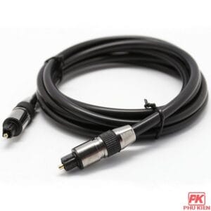Cáp Audio Quang 1m Toslink Optical đen to