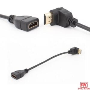 Cáp nối HDMI bẻ góc chữ L tiện dụng