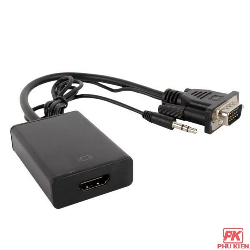 Cáp chuyển VGA sang HDMI có rắc Audio 3.5 (VGA to HDMI) 3 Cáp chuyển VGA sang HDMI có rắc Audio 3.5 (VGA to HDMI) - Ảnh 3