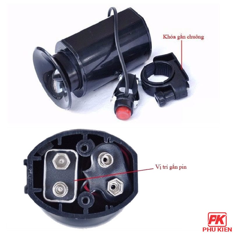 Còi Xe đạp 6 âm thanh 2 Còi Xe đạp 6 âm thanh - Ảnh 2