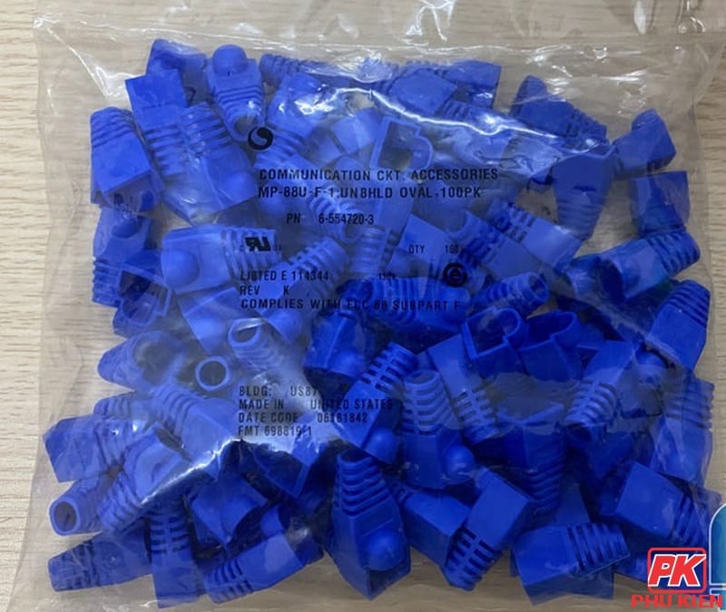 Đầu chụp dây mạng RJ45 Cat5 Cat6