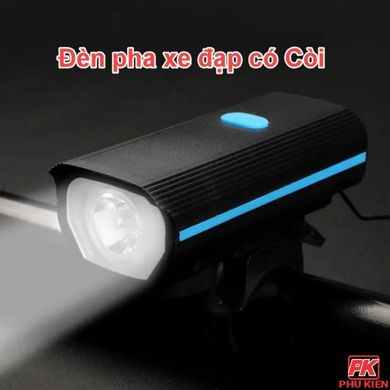Đèn pha xe đạp có còi 1 Đèn pha xe đạp có còi