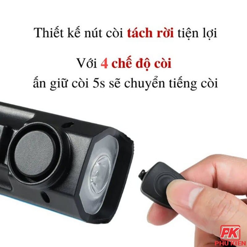 Đèn pha xe đạp có còi 4 Đèn pha xe đạp có còi - Ảnh 4