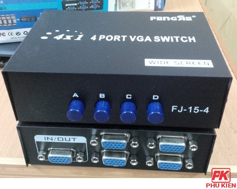 Bộ gộp VGA 4 vào 1 ra
