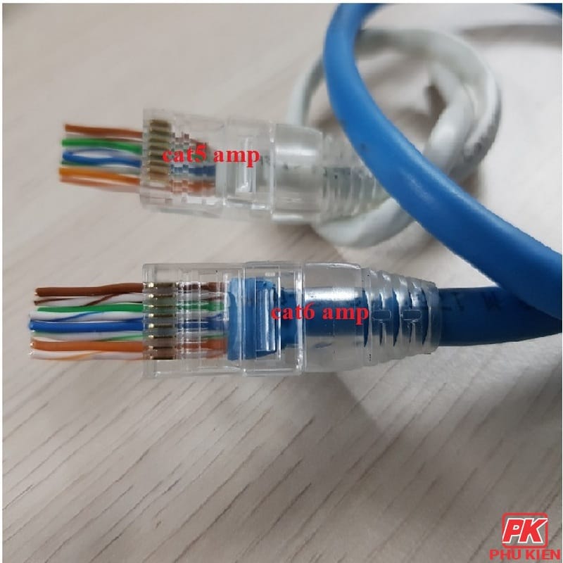 Hạt mạng xuyên thấu Cat5 Cat6