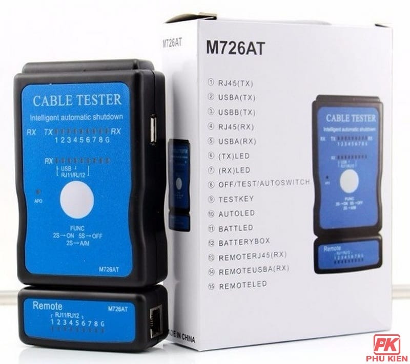 Hộp test mạng M726AT đa năng Hộp test mạng M726AT đa năng