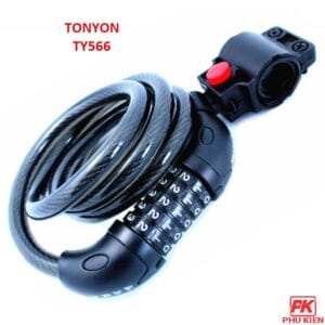 Khóa dây Xe đạp 5 số TY566 dài 120cm