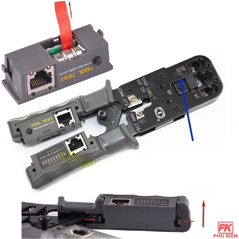 Kìm bấm mạng Talon TL-022 test dây mạng đa năng