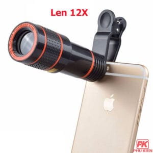 Len zoom 12X cho Điện thoại