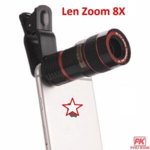 Len zoom 8X cho Điện thoại