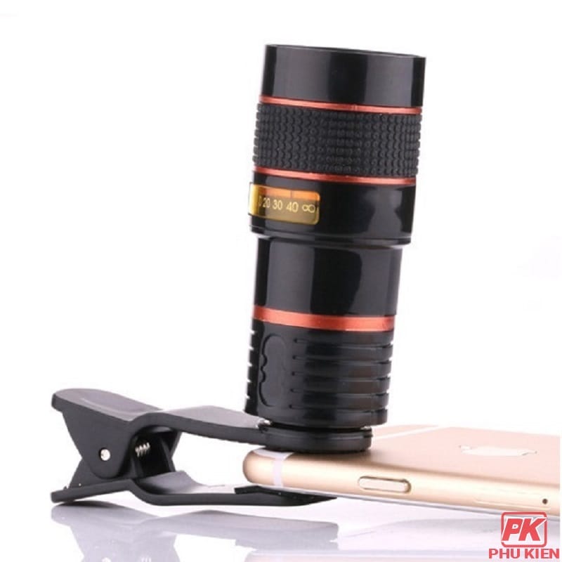 Len zoom 8X cho Điện thoại