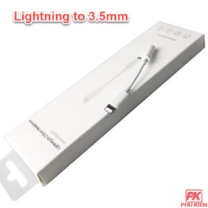 Cáp chuyển Lightning sang 3.5 cho Iphone kết nối tai nghe