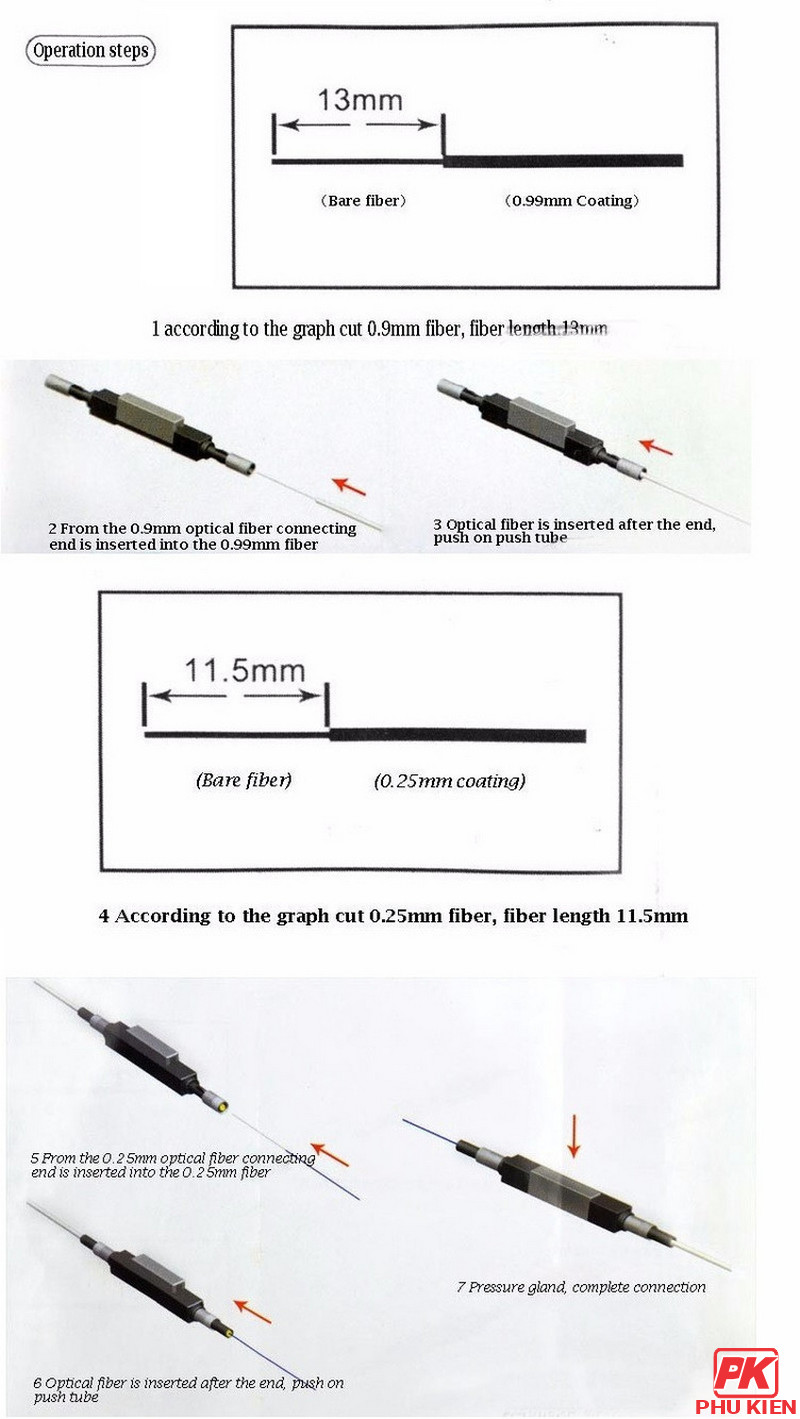 Rệp nối cáp Quang L925B cao cấp 3 Rệp nối cáp Quang L925B cao cấp - Ảnh 3